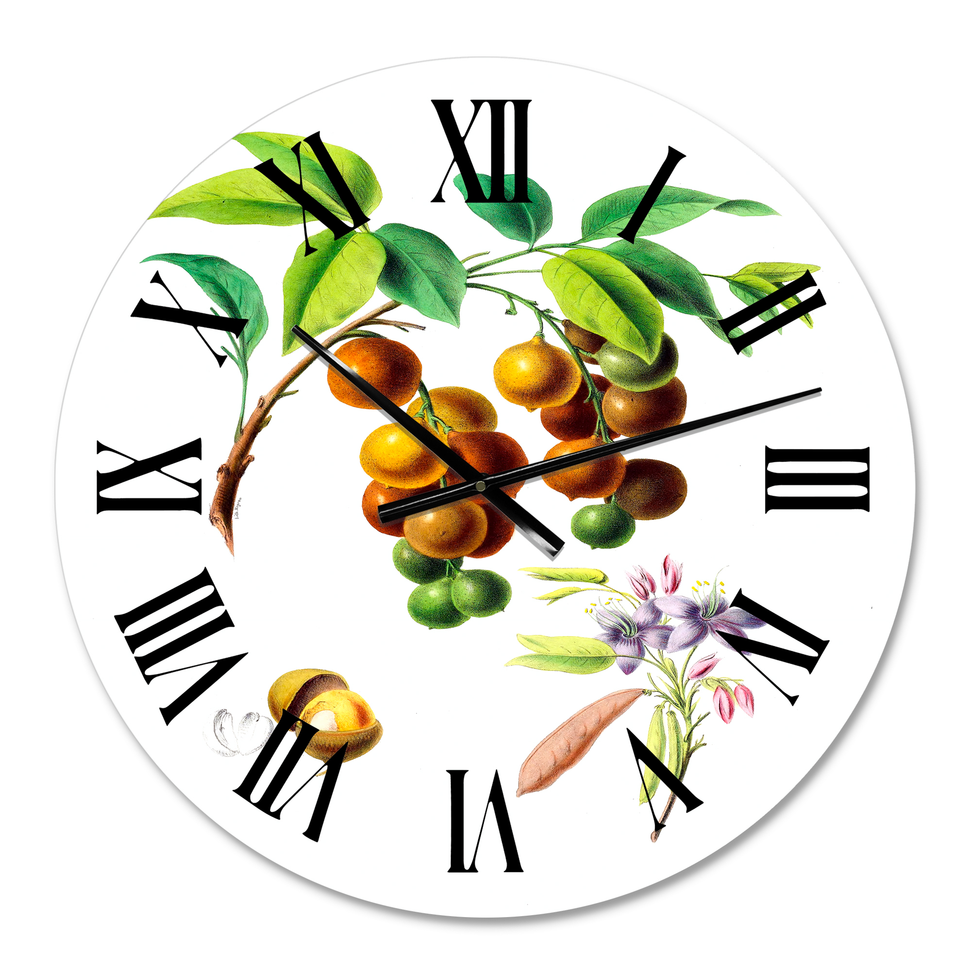 Designart 1 in Farmhouse Wall Clock