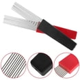thumbnail image 5 of KAKOWELY kids guiro scraper 2pcs Multi-Functional Kids Guiro Scraper Shaving Brush for Instruments Guiro Instrument Scraper Percussion Instrument Tool Guiro Instrument Scrap Tool Kids Accompany Brush, 5 of 5