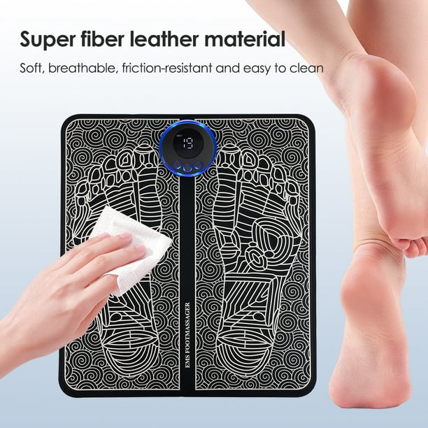 EMS Foot Massager Mat, Electric Feet Acupressure Pad Legs