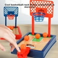 thumbnail image 3 of Hot Summer Desktop Board Game Basketball Finger Mini 4-6 board games Shooting Machine Party Table Interactive Sport Games for Kids Adults crimson, 3 of 9