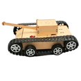 thumbnail image 4 of ETHZZLE Tank Model Building Kits Wooden 1 Set, 4 of 8
