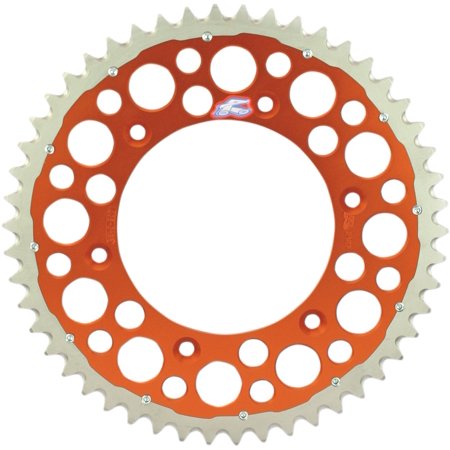 UPC 765442143264 product image for RENTHAL 2240-520-48GPOR SPROCKET TWINRING 48 ORG | upcitemdb.com