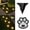 Warm White, variant on 4 Pack Solar LED Dog Paws Lights for Lawns Pathways Outdoor