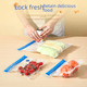 thumbnail image 2 of Bolsa de conservación al vacío de grado alimenticio, bolsa de plástico sellada para el hogar, bolsa de alimentos cocinados para el refrigerador, bolsa de almacenamiento de frutas para alimentos, 2 of 5