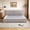 Khaki, variant on Queen Size Platform Bed Frame with Headboard, Boucle Upholstered Modern Cloud Mattress Foundation, Pocket Coil & High-Density Foam Support, No Assembly, Universal Fit