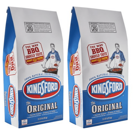 - (2 pack) Kingsford Original Charcoal Briquettes, 15.4 lb Bag