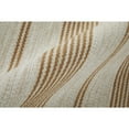 thumbnail image 3 of HomeRoots Ivory Taupe And Brown Striped Dhurrie Hand Woven Stain Resistant Area Rug, 3 of 10