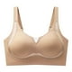 thumbnail image 4 of Brasier Sujetador Deportivo para Mujer, Acolchado, sin Costuras, Elástico, para Dormir, Cómodo, de Compresión, con Realce de Aire, Soporte Completo, para Uso Diario Extra Grande, 4 of 4