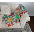thumbnail image 3 of Lots of Bichon Frise Quilted Blanket 50x60, 3 of 5