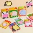 thumbnail image 1 of Notas adhesivas con forma de animal, papelería, lindo cuaderno creativo, dibujos animados, N veces, nota de regalo para estudiantes, 1 of 5