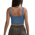 thumbnail image 1 of Sleeveless Tank Top,Women Ribbed Tank Top Ribbed Tank Top Pure Color Tank Top Custom Engineered, 1 of 5