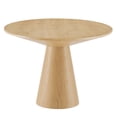 thumbnail image 3 of Modway Provision 75" Oval Dining Table in Oak, 3 of 10