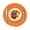 Orange, variant on suxuMhao Table Place Mats - 15IN Diameter Placemats Set of 4, Wipeable Placemats & Washable Placemats, Durable Dining Table Placemats for Home Kitchen, Non-Slip Pink Place Mats (4 Pieces)