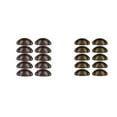 thumbnail image 1 of 20 piezas de de taza con manija de de puerta de pequeña sala de cajón con tornillos de bronce Soledad Tirador de la puerta del cajón del armario, 1 of 8