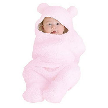 Xaoshaoyi Newborn Baby Cute Receiving White Sleeping Blanket Boy Girl Wrap Swaddle