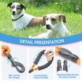 thumbnail image 3 of Laisse Forte pour Chien avec Poignée Rembourrée Confortable et Fils-Orange Très Réfléchissants, 3 of 5