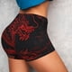 thumbnail image 4 of Fotbe Red Dragon On Black Shorts Sin Costuras – Shorts Deportivos de Cintura Alta para Mujer, Elásticos para Gimnasio, Yoga, Running o Ciclismo-Large, 4 of 8