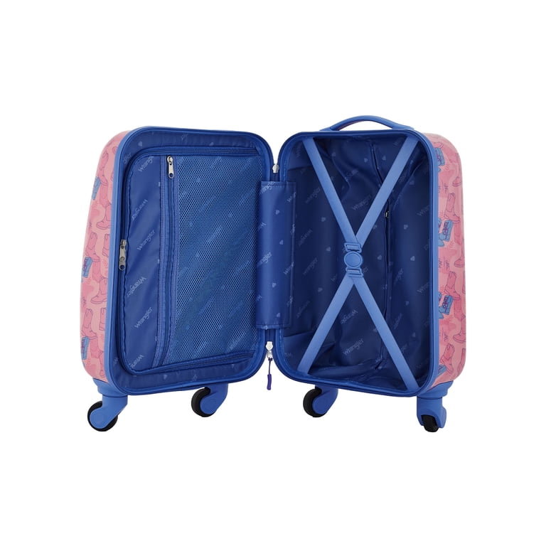 Wrangler Cowgirl Kid's 2-Piece Hard Side Rolling Luggage photo 8