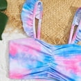 thumbnail image 5 of CAUYDY 3T 4T 5T Toddler Kids Girls 2 Piece Bikini Swimsuit 7T 8T 9T Children Girls Bathing Suit with Cover Ups 10T 11T 12T 13T 14T Teen Girls Summer Swimwear (Sizes 4-5 Years,H03-Pink), 5 of 7