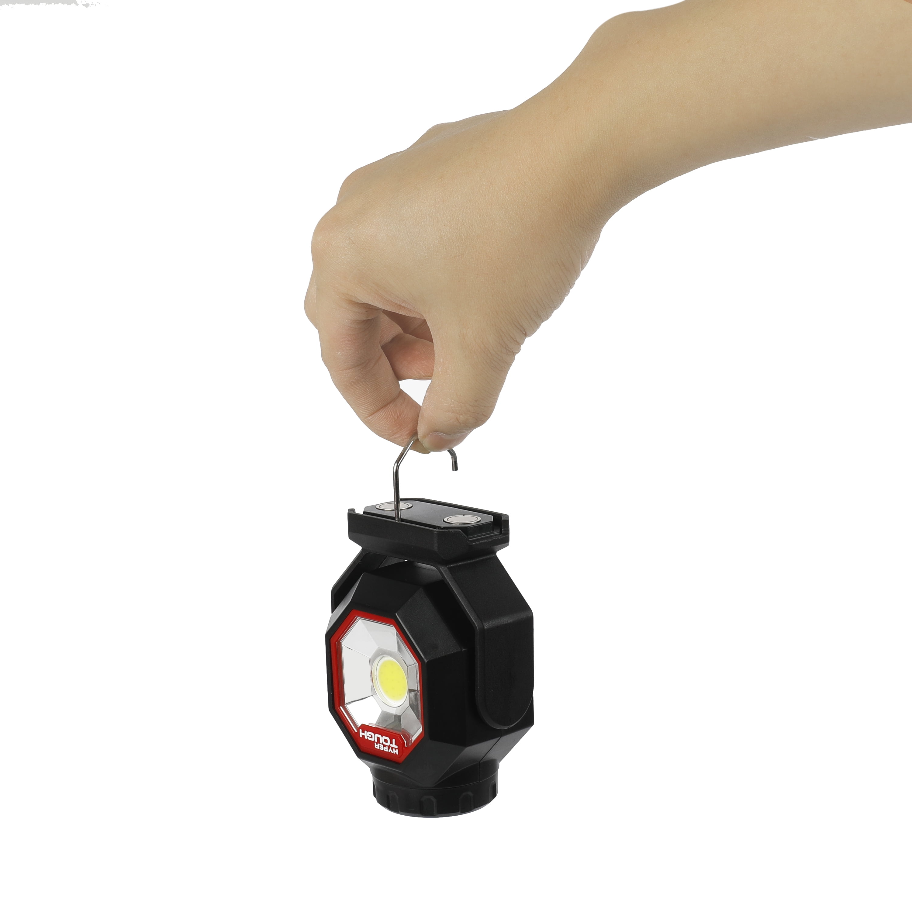 Hyper Tough 500 Lumen Rechargeable Compact Work Light, Integrated LED