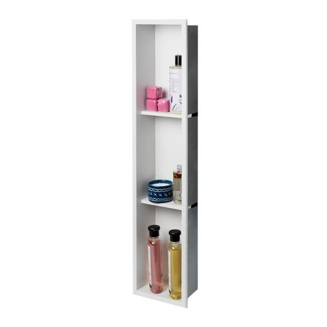 ALFI brand ABNC0836-W Shower Niche, Matte White