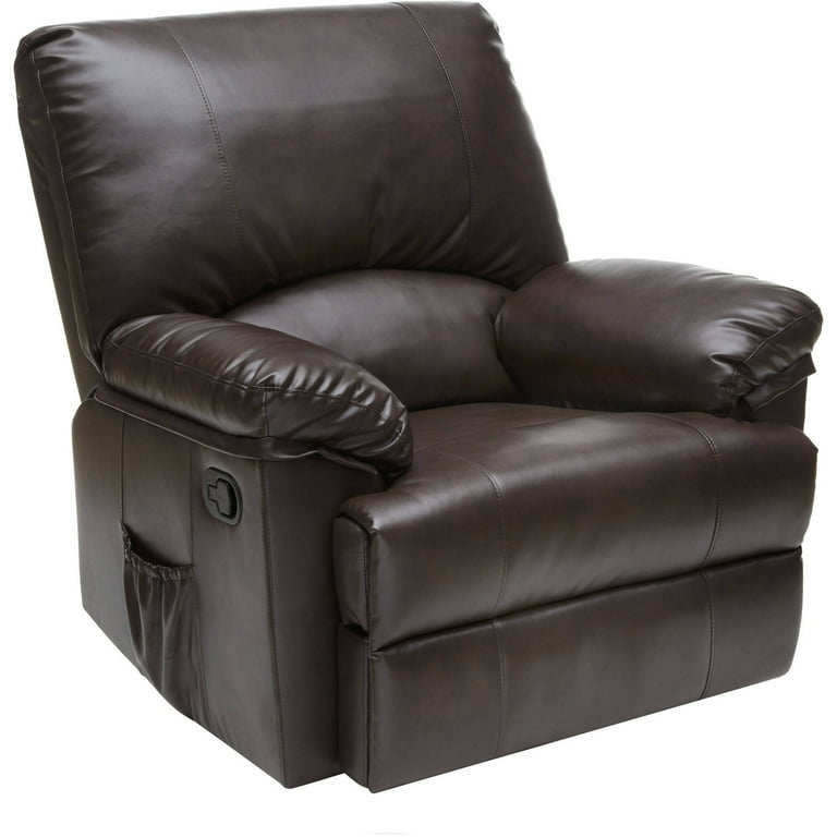 Relaxzen 23 7000MWM Rocker Recliner with Heat and Massage Brown