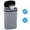 Gray, variant on 13 Gallon Kitchen Trash Can Automatic Stainless-Steel Garbage Can with Touch-Free & Motion Sensor, Anti-Fingerprint Mute Designed Brushed Waste Bin for Home, Silver