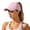 Pink, variant on ATOYSOY Baseball Hats For Women Side Perforated Mesh Ponytail Cutout Womens Hats Running Hat Sun Hats For Women Solid Color Jogging Beach Womens Caps