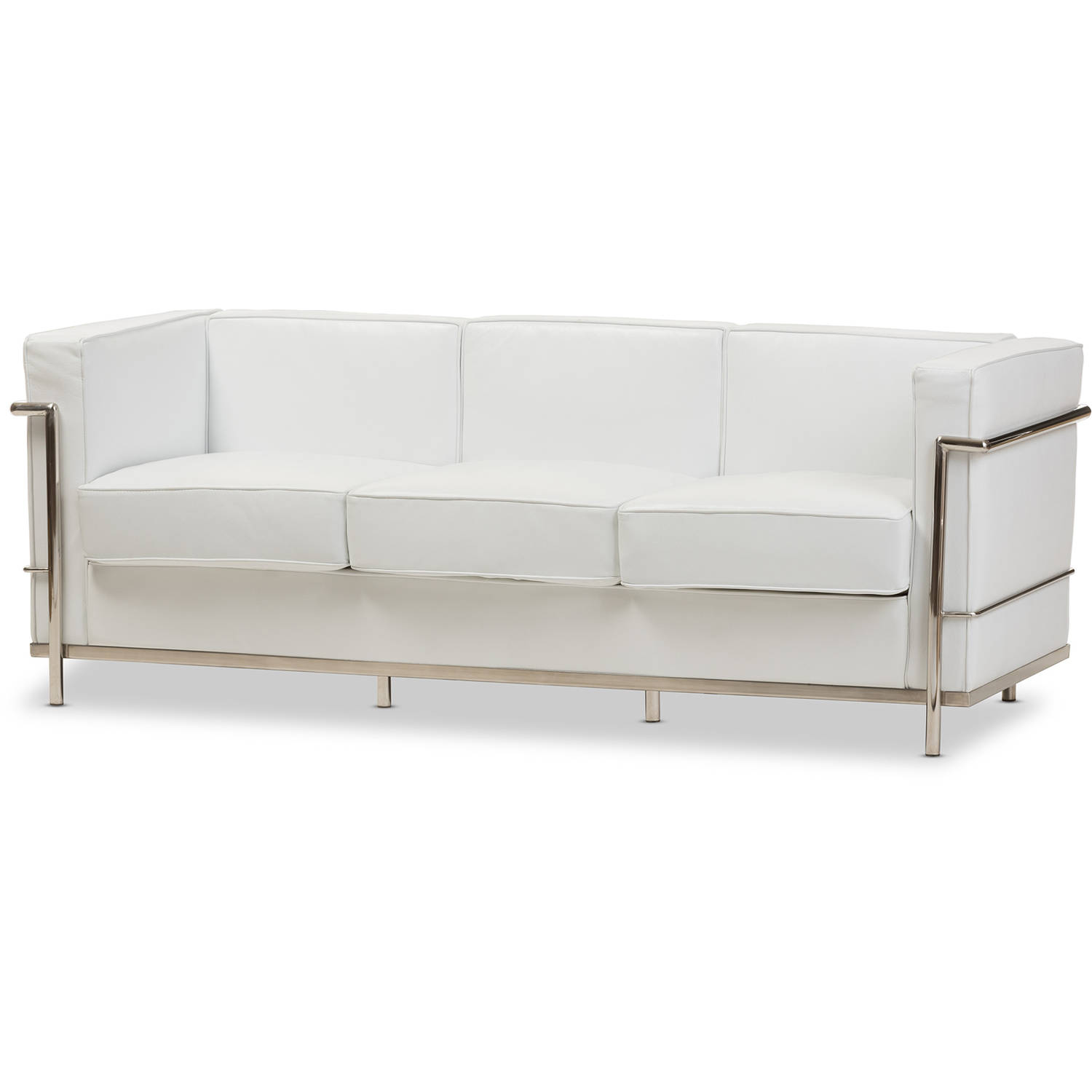 White Le Corbusier Petite Sofa