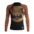 thumbnail image 1 of Raven Fightwear Women's The Jaguar Warrior Rash Guard MMA Black, 1 of 3