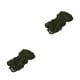 thumbnail image 3 of Greeniant Hamaca de malla de cuerda de nailon, columpio para dormir, cama colgante, Patio para adultos Verde oscuro 2Conjunto, 3 of 6