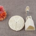 thumbnail image 2 of Cookies Press Mold Cutter Cake Moon Cake Mold with 5 Stamps Autumn Festival DIY Mooncake Decoration, 2 of 8