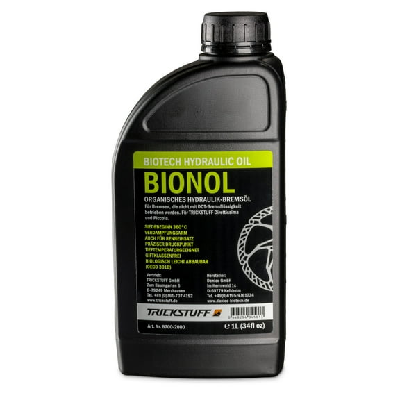 Trickstuff Bionol Brake Fluid, 1 Liter Bottle