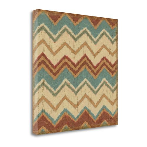 Global Gallery James Wiens Country Mood Tile III Giclee Stretched Canvas Artwork 24 x 24