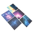 thumbnail image 4 of Papel plegable para niños, 200 hojas, papel plegable Sky Space de doble cara, papel plegable con patrón espacial, parte superior de la línea, 4 of 8