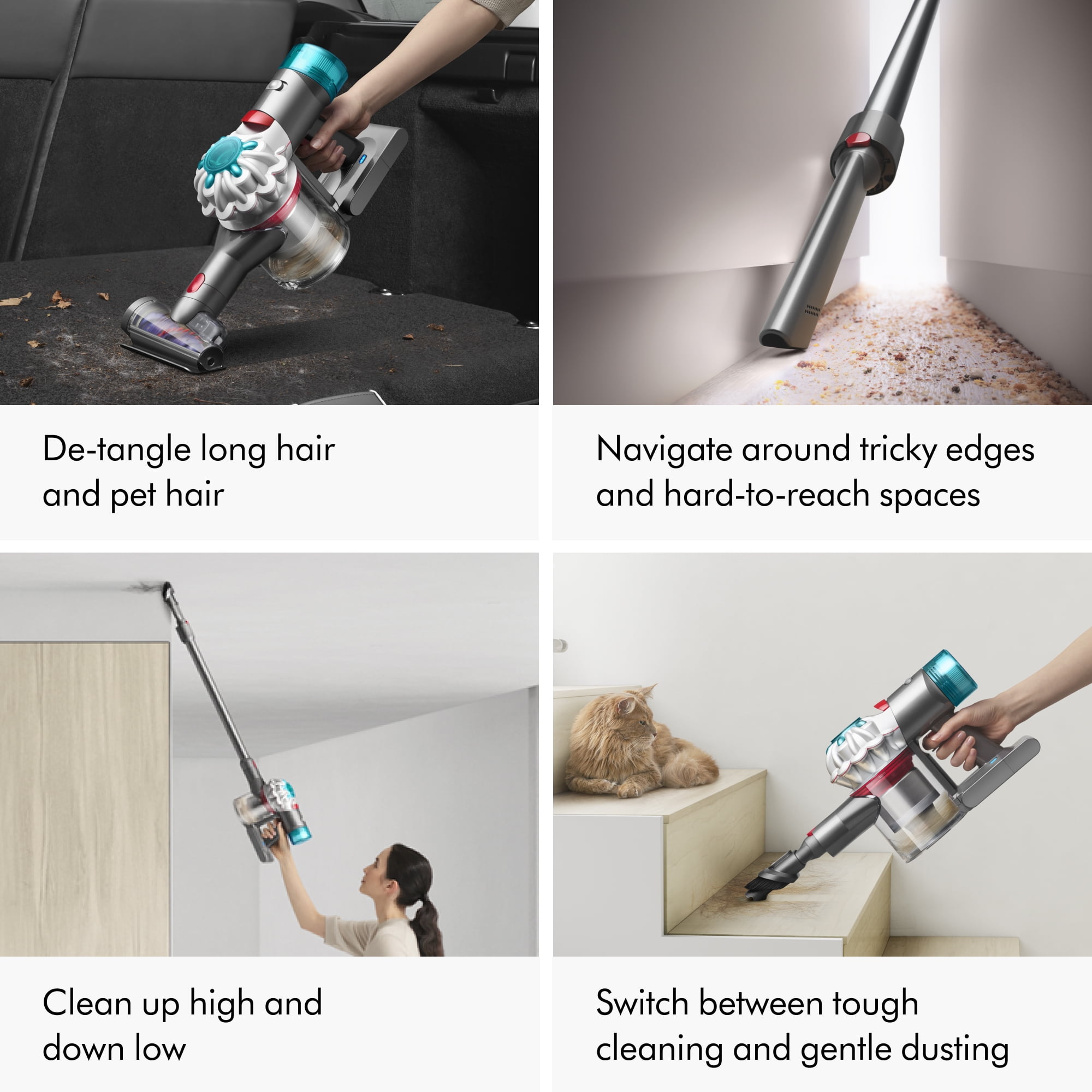Dyson V8 Absolute Cordless Vacuum | Silver/Nickel | New