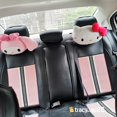 thumbnail image 2 of Almohada Kawaii Sanrioes Anime Kuromi Cinnamoroll My Melody de felpa para el cuello del coche, reposacabezas, almohada de peluche suave, accesorios para el coche Fivean Peluches, 2 of 2