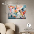 thumbnail image 4 of Radiant Dusk I Canvas Print Bright Decor by Art Remedy, Black Frame, 36 x 30, 4 of 6
