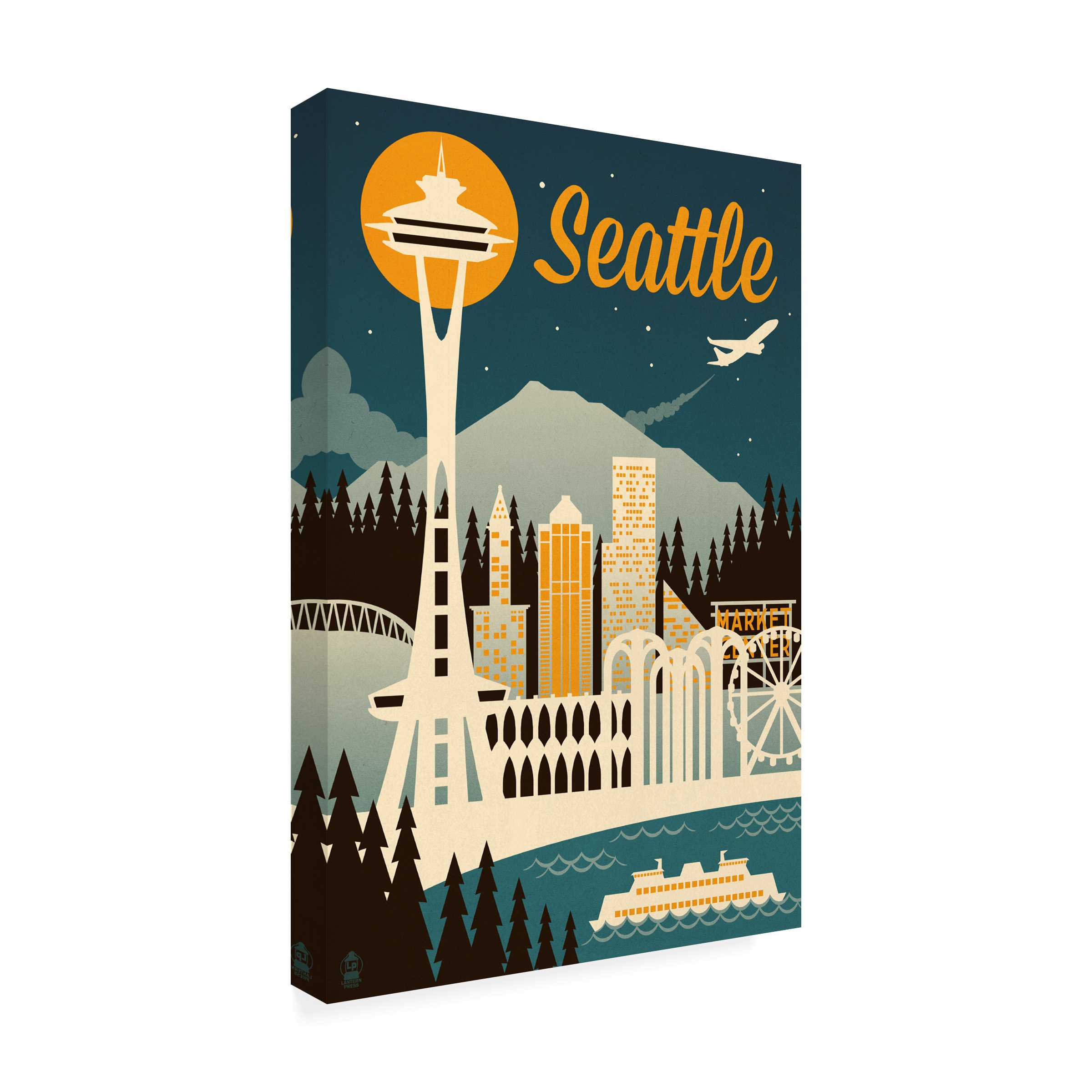 Lantern Press 'Travel 121' Canvas Art