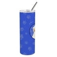 thumbnail image 2 of Carolines Treasures WDK1058TBL20 Doodle Cream Design6  Stainless Steel 20 oz Skinny Tumbler Blue 20 oz multicolor, 2 of 4