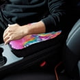 thumbnail image 6 of Unicorn Soft Comfortable Furry Printed Armrest Cover 12.5x8.2 Inch - Car Armrest Mat Accessory, 6 of 6