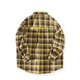 thumbnail image 3 of cllios Flannel Shirts for Men Big and Tall Plaid Outerwear Fall Button Down Shirt Jacket Classic Fit Long Sleeve Casual Jacket, 3 of 3