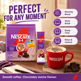 thumbnail image 2 of Nescafe 3 in 1 MOCHA Coffee Latte - Instant Coffee Packets - Single Serve Flavored Coffee Mix (15 Sticks), 2 of 7