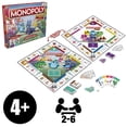 thumbnail image 3 of Juego de mesa Monopoly Junior Hasbro Gaming 2-Lided 2 Games 4+, 3 of 9