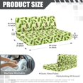 thumbnail image 7 of Uorisanigo RV Dinette Cushion Covers, Cucumber Print Loveseat Sofa Furniture Covers for Travel Trailer Couch Stretchable Camper Cushion Slipcovers, Elastic Seat Cover, 7 of 7