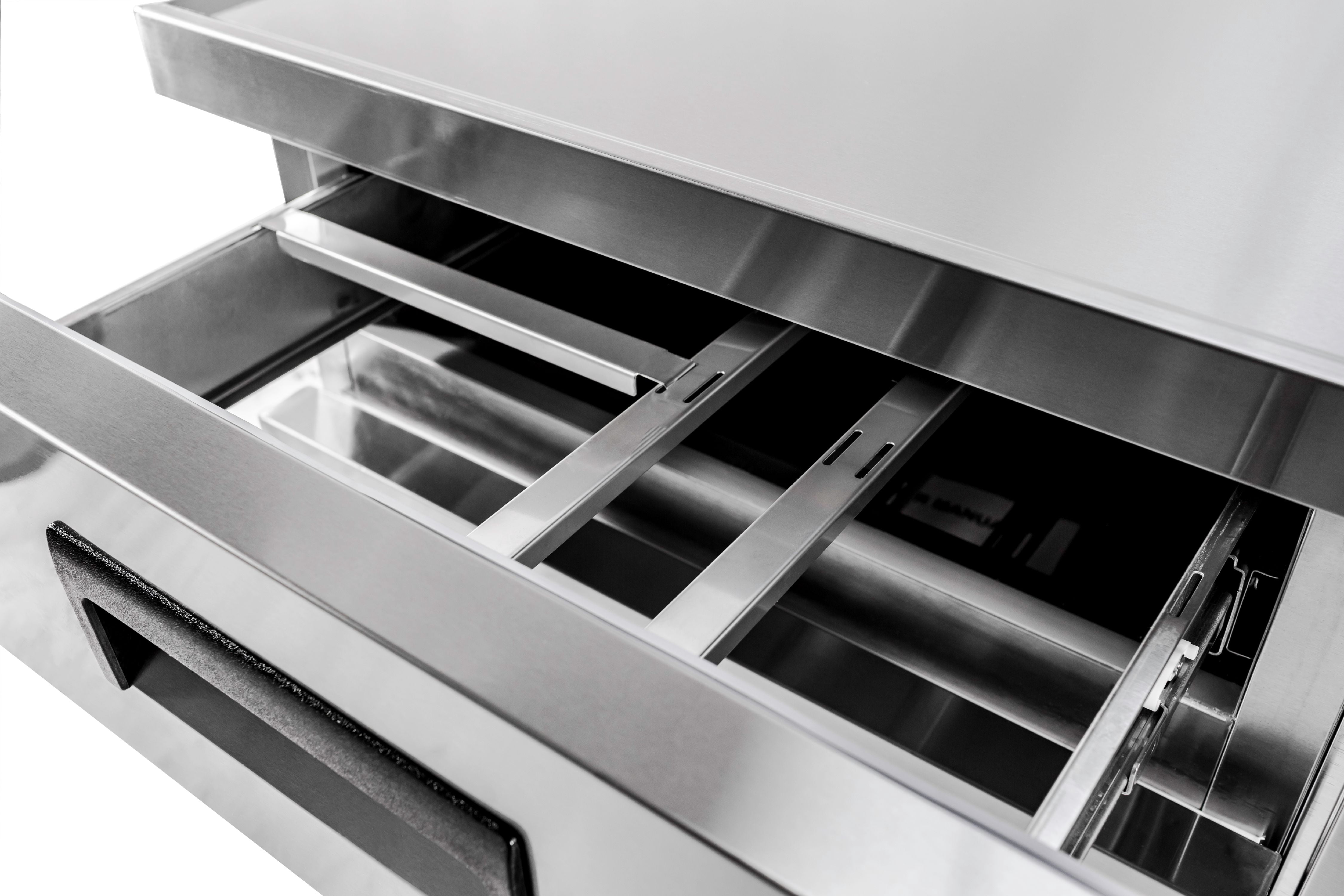 Heavy Duty Commercial 36" Chef Base 2 Drawer Refrigerator