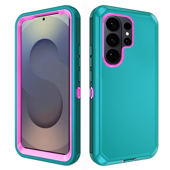 Asuwish Phone Case for Samsung Galaxy S26 Ultra 5G Hybrid Rugged Shockproof Hard Protective Drop Proof Full Body Heavy Duty Mobile Cell Cover S26Ultra 26S S 26 26Ultra Women Men Green