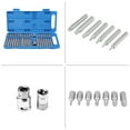 thumbnail image 1 of 40Pcs  Bit Socket Set, Hex Star  Socket Bit Set Tool Kit, 1/2inch and 3/8inch Drive, 1 of 7