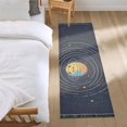 thumbnail image 3 of Yayeee Hallway Runner Rug 2'x6' Non Slip Machine Washable with Rubber Backing, Cat Planet, 3 of 8
