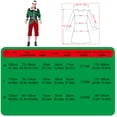 thumbnail image 1 of Conjunto de disfraz de elfo de Navidad para adultos, hombres y mujeres, kit completo de disfraz de cosplay, 1 of 8